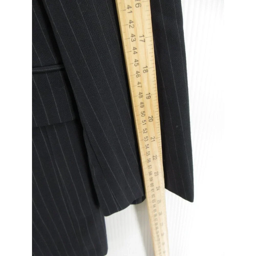 Jack Victor Sport Coat 38 Wool Blazer Striped Classic Y2K Jacket Union